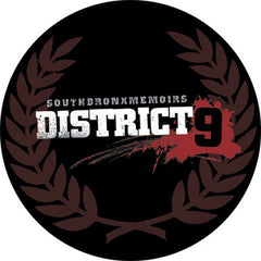 District 9 Circular Sticker